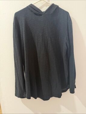 Goodlife Black Hooded Long-Sleeve Shirt